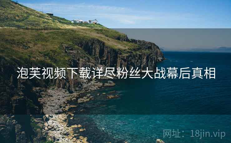 泡芙视频下载详尽粉丝大战幕后真相