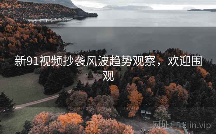 新91视频抄袭风波趋势观察，欢迎围观